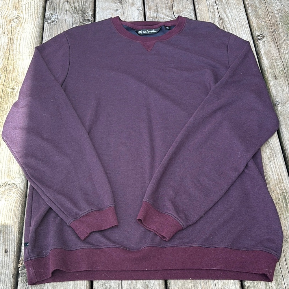 Men's Purple Travis Matthews Sweater